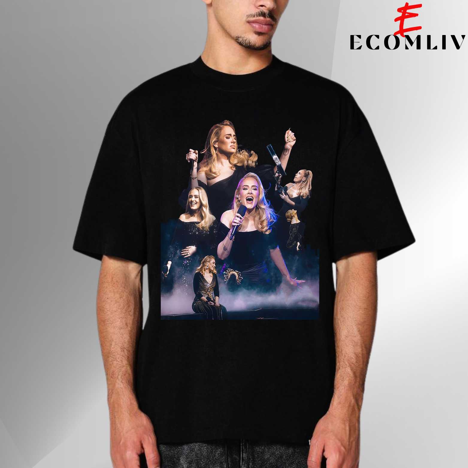 Adele Concert T-Shirt, Unisex Graphic Tee, Streetwear Pop Star Shirt
